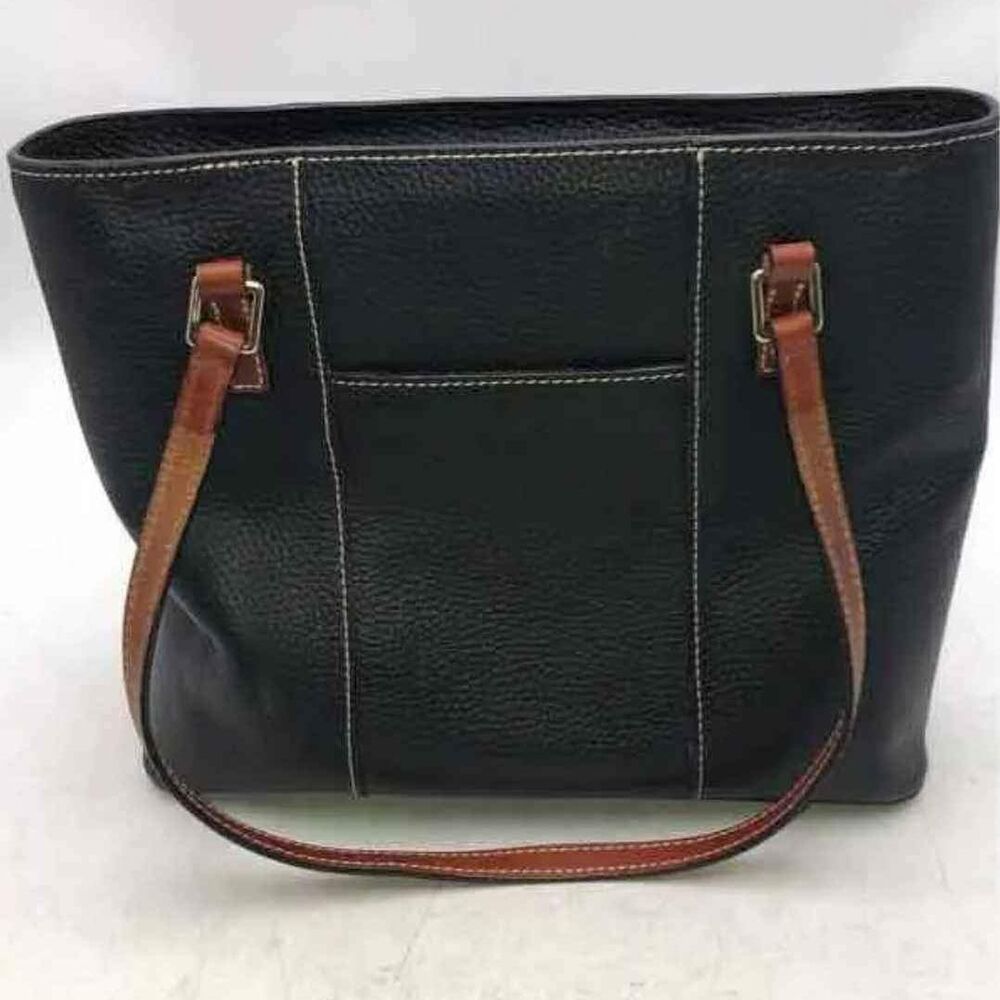 Dooney & Bourke Shoulder Bag Black Lexington Leather Black Purse Handbag Tote - Picture 5 of 10